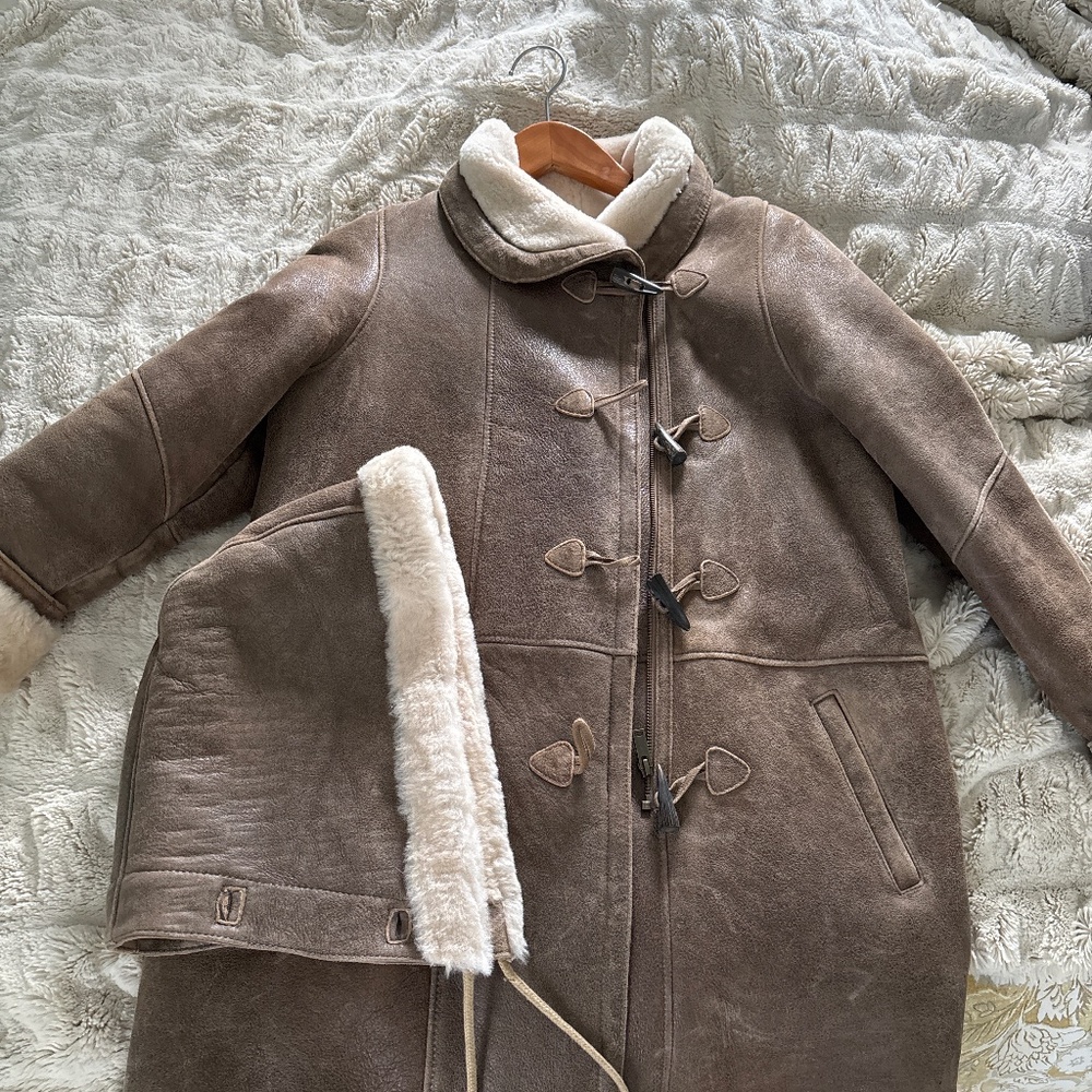 Celtic and Co shearling coat